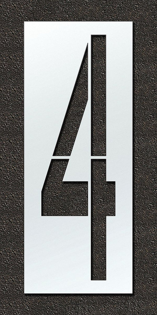 Airport Pavement Stencil 4 144 in
