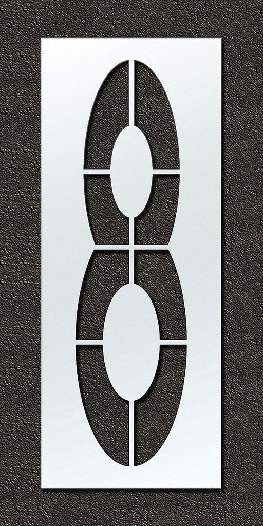 Airport Pavement Stencil 8 144 in