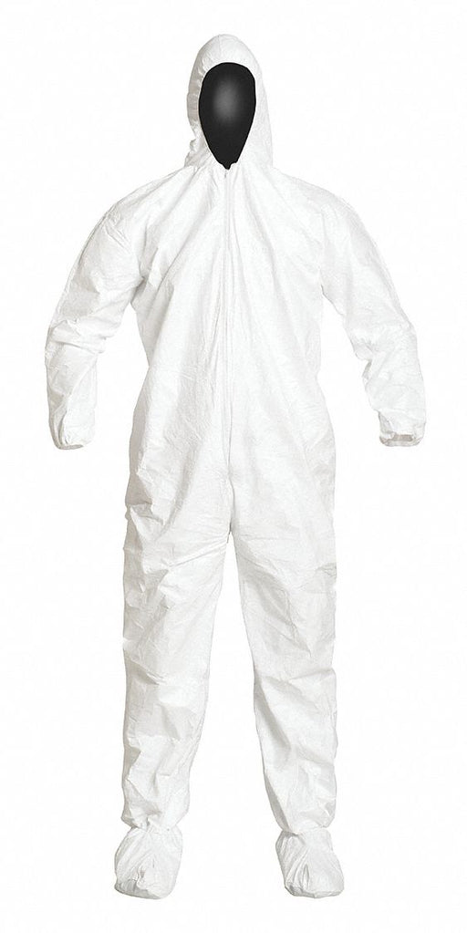 Coveralls 2XL Wht Tyvek IsoClean PK25