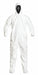 Coveralls XL Wht Tyvek IsoClean PK25