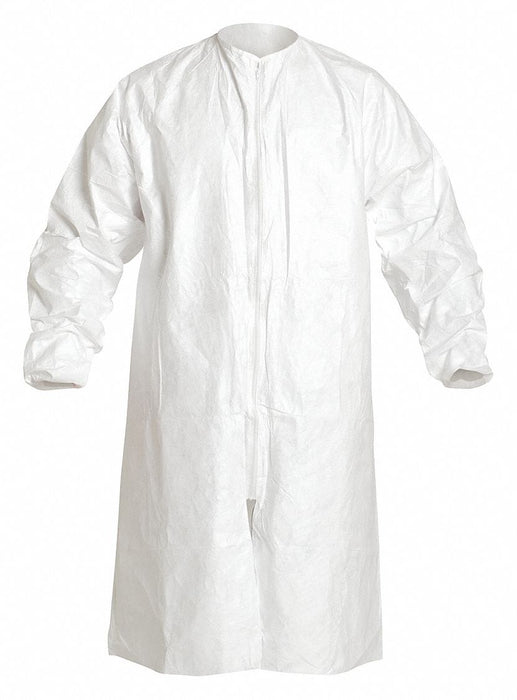 Frock XL White Tyvek(R) IsoClean(R) PK30