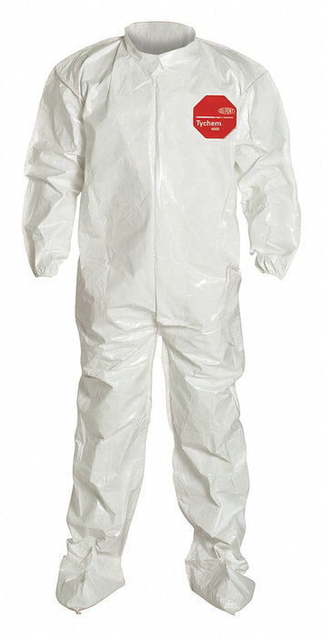 M9240 Coveralls L Wht Tychem 4000 PK12