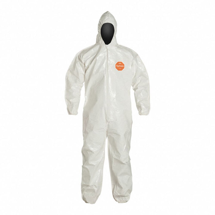 D2257 Coveralls 5XL Wht Tychem 4000 PK12