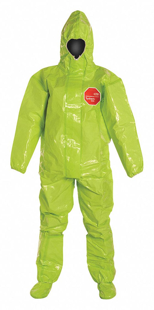 D4213 Coveralls 3XL Ylw Tychem 10000 PK2
