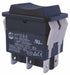 RockSwtch NoLen/Lamp Blk MomOn/Off/MomOn