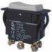 RockerSwtch NoLens/Lamp Wht On/Off/MomOn