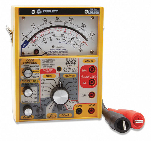 Analog Railroad Tester 600V 30A Scale