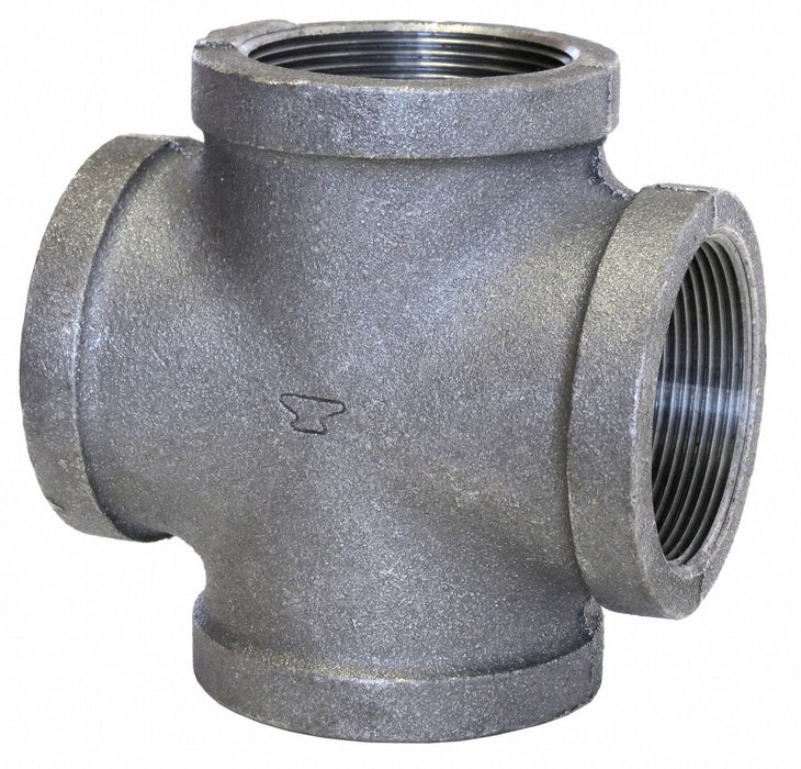 Cross Malleable Iron 4 Pipe Size FNPT