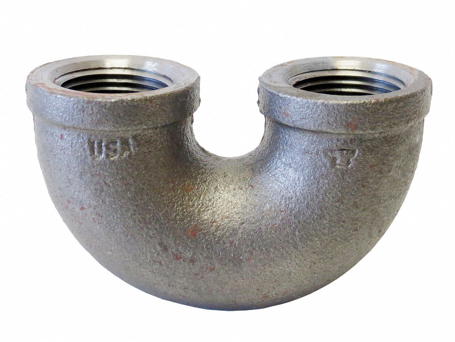 Open Return Bend Malleable Iron 1 1/4 in