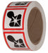 GHS Label 2 in H 2 in W Paper PK500