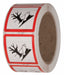 GHS Label 2 in H 2 in W Paper PK500