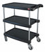 M6559 Utility Cart 400 lb Load Cap. 3 Shelves