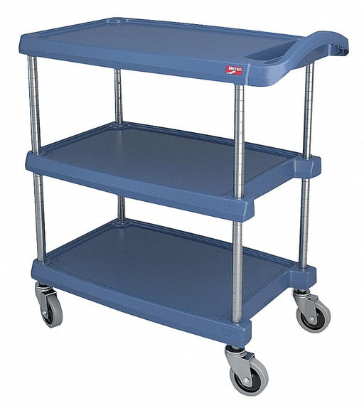 Utility Cart 400 lb Load Cap. 3 Shelves