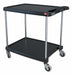 M6552 Utility Cart 300 lb Load Cap. 2 Shelves