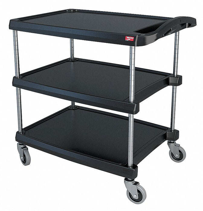 M6560 Utility Cart 400 lb Load Cap. 3 Shelves