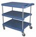 Utility Cart 400 lb Load Cap. 3 Shelves