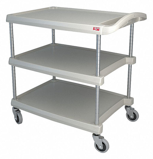 M6560 Utility Cart 400 lb Load Cap. 3 Shelves