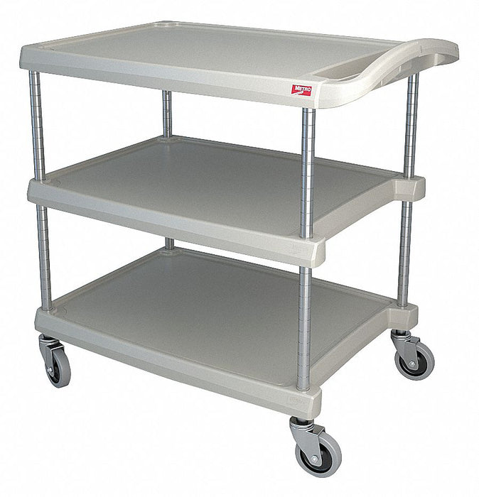 M6560 Utility Cart 400 lb Load Cap. 3 Shelves