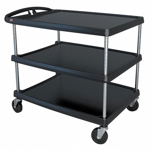 M6561 Utility Cart 500 lb Load Cap. 3 Shelves