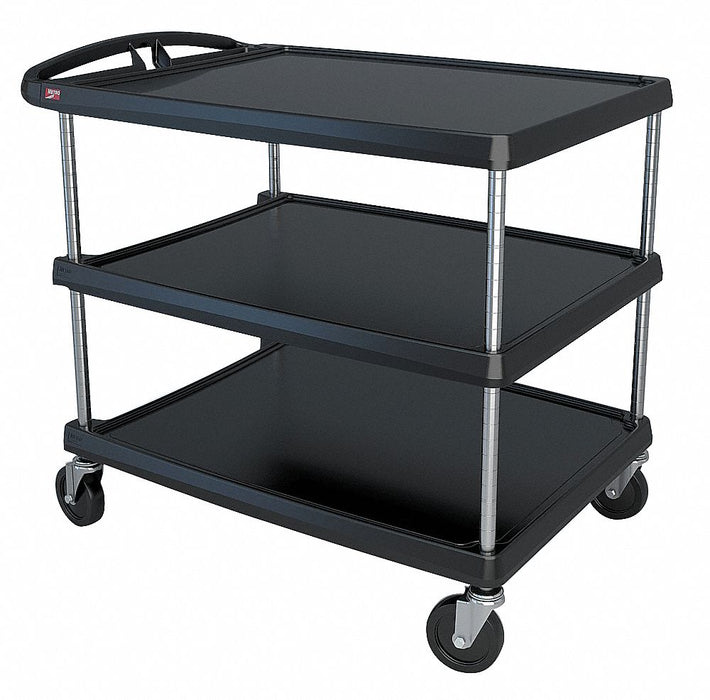M6561 Utility Cart 500 lb Load Cap. 3 Shelves