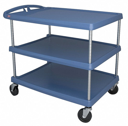 Utility Cart 500 lb Load Cap. 3 Shelves