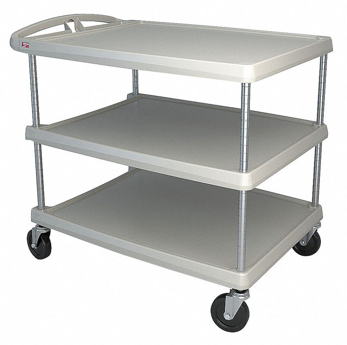 M6561 Utility Cart 500 lb Load Cap. 3 Shelves