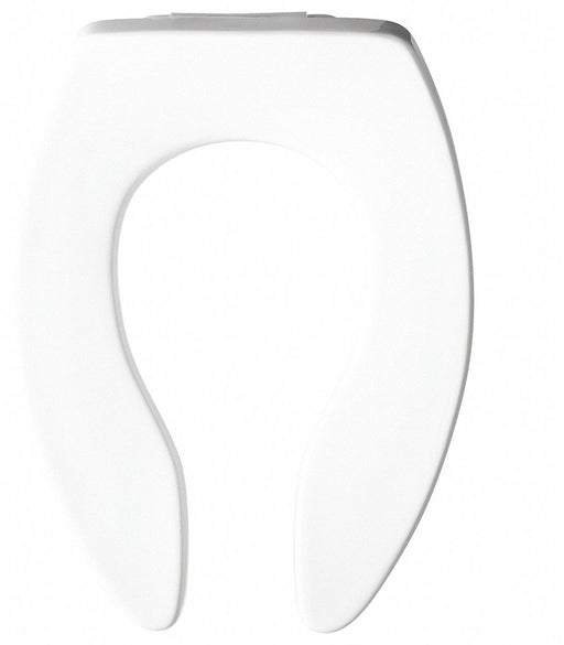 ToiletSeat Wht 14.3125inW 2.625inH