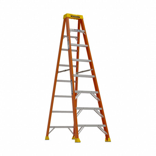 Stepladder Fiberglass 8 ft H 300 lb Cap