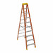 Stepladder Fiberglass 10 ft H 300 lb Cap