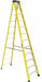 Stepladder Fiberglass 12 ft H 300 lb Cap