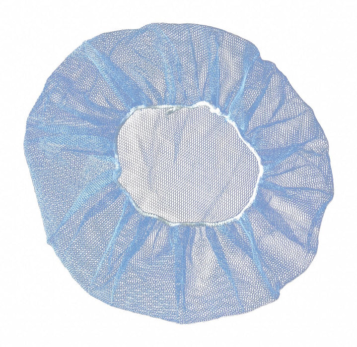H8270 Hairnet Polyester Blue 21 in PK1000