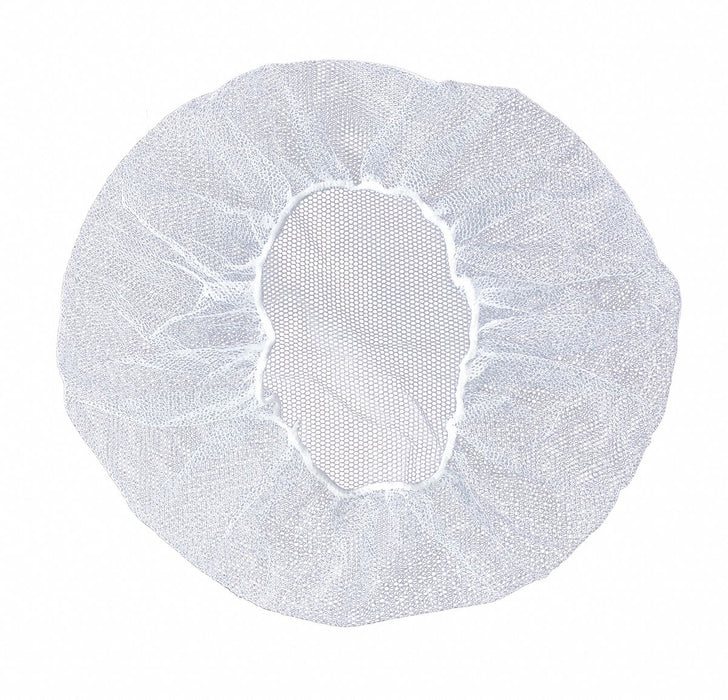 H8270 Hairnet Polyester White 21 in PK1000