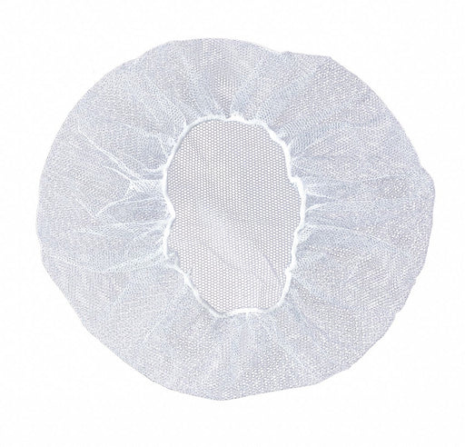 H8273 Hairnet Polyester White 24 in PK1000