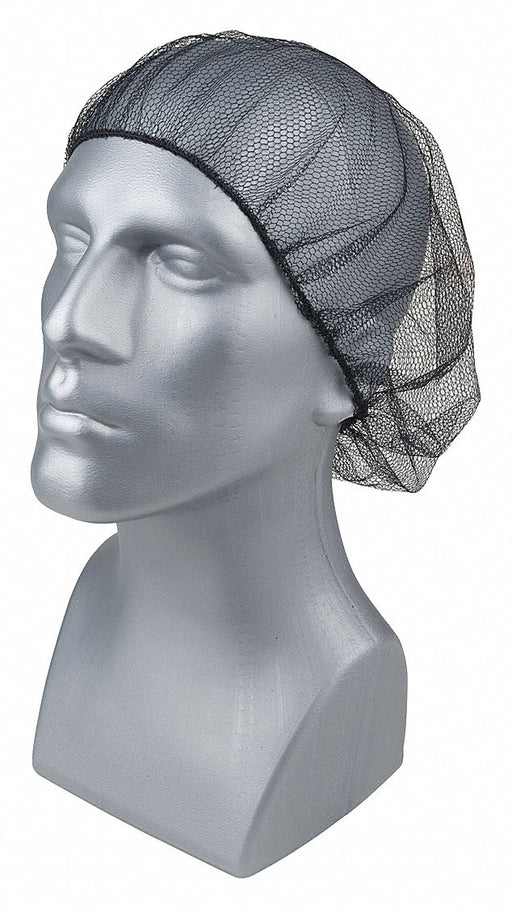 H8271 Hairnet Polyester Black 21 in PK100