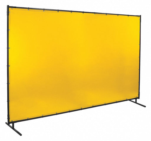 Welding Screen 6 ft H 10 ft W Yellow