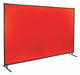 Welding Screen 6 ft H 10 ft W Orange