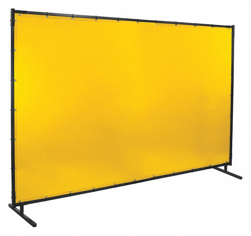 Welding Screen 6 ft H 10 ft W Yellow