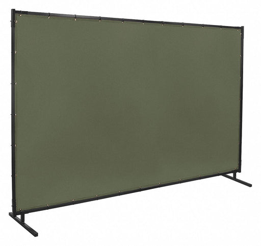 Welding Screen 6 ft H 10 ft W Green