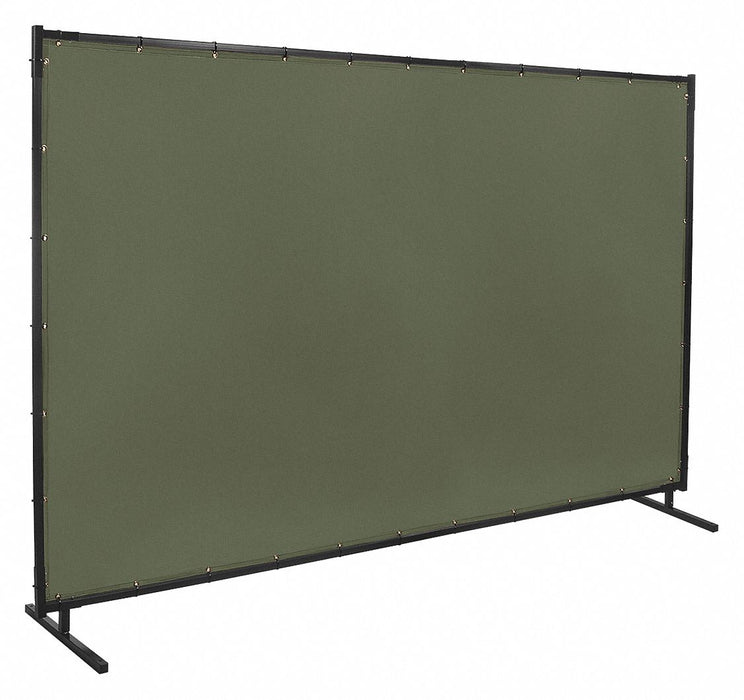 Welding Screen 6 ft H 10 ft W Green