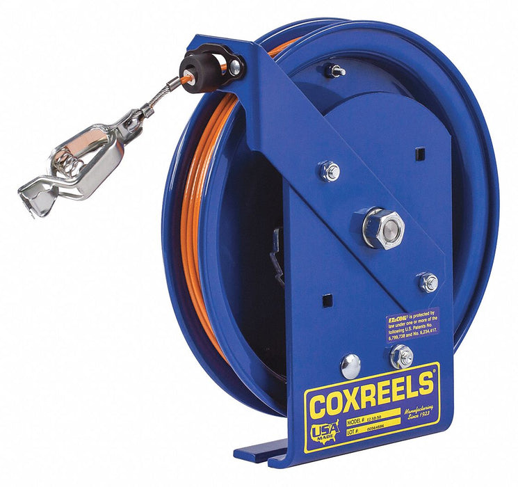 Cable Reel 50 ft Spring Return Drive