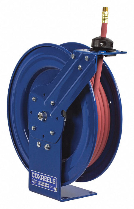 Spring Return Hose Reel 3/8 MNPT 50 ft