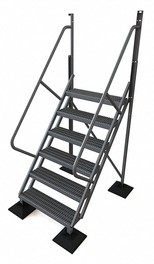 6 Step 50 Degree Incline Ladder 60in.H
