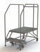 M8914 Rolling Work Platform Steel 2 Steps
