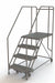 M8924 Rolling Work Platform Steel 4 Steps