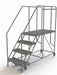 Rolling Work Platform Steel 4 Steps