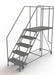 Rolling Work Platform Steel 5 Steps