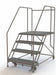 M8924 Rolling Work Platform Steel 4 Steps