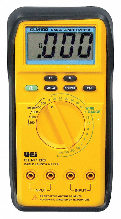 Cable Length Meter Measures ft