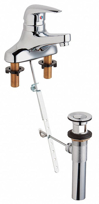 Low Arc Chrome Chicago Faucets 420