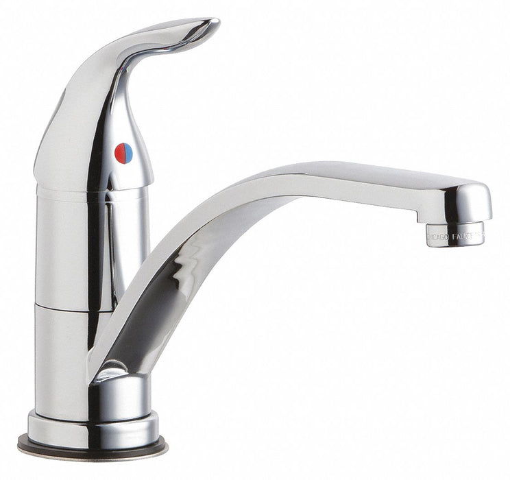 Low Arc Chrome Chicago Faucets Brass
